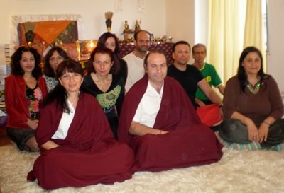 Members of Samten Tse Athens, Greece