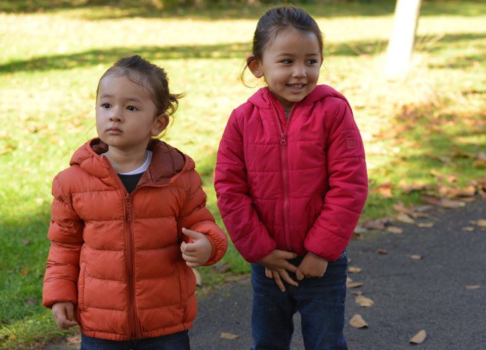 The little Jetsun and Dungse Rinpoche at the Mahasangha. Mindrolling Mahasangha 2016 | Oberlethe, Germany