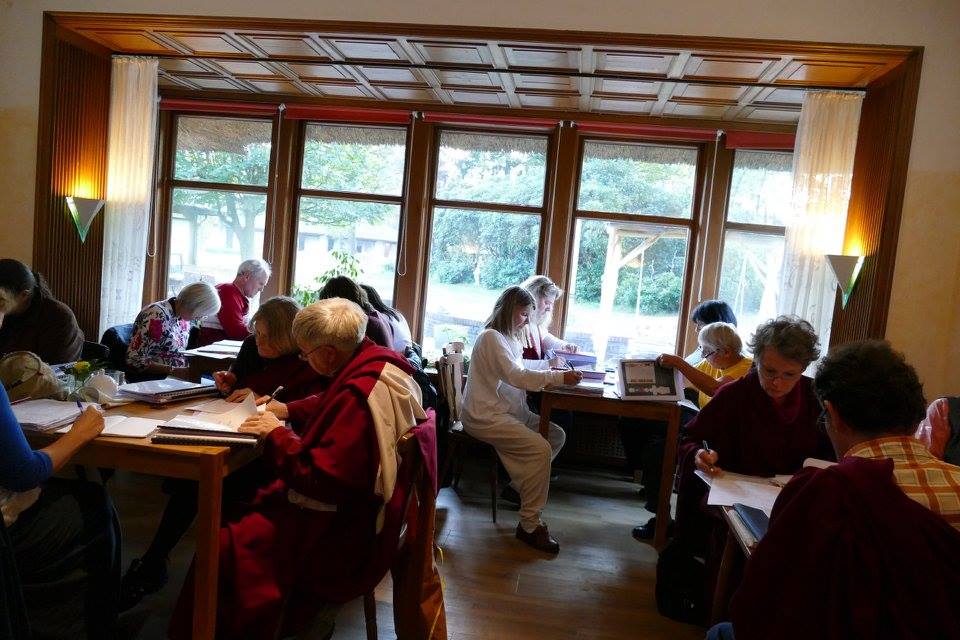 Day 3 - Study sessions  at Mindrolling Mahasangha 2016 | Oberlethe, Germany