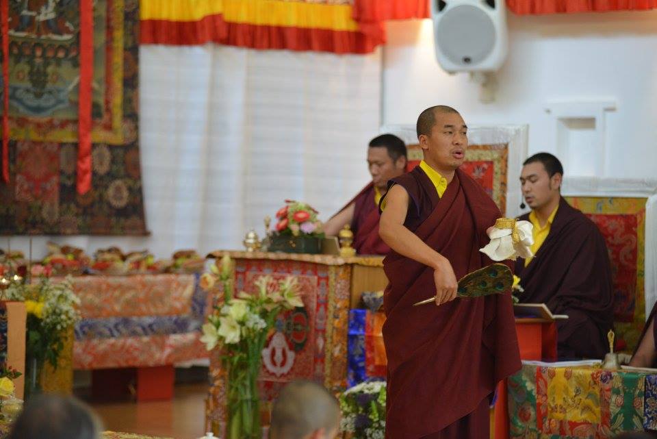 Day 4 - Ven. Tulku Dakpa Rinpoche and Ven. Tulku Jigdral Ngawang Kunga Rinpoche of Mindrolling - Mindrolling Mahasangha 2016 | Oberlethe, Germany