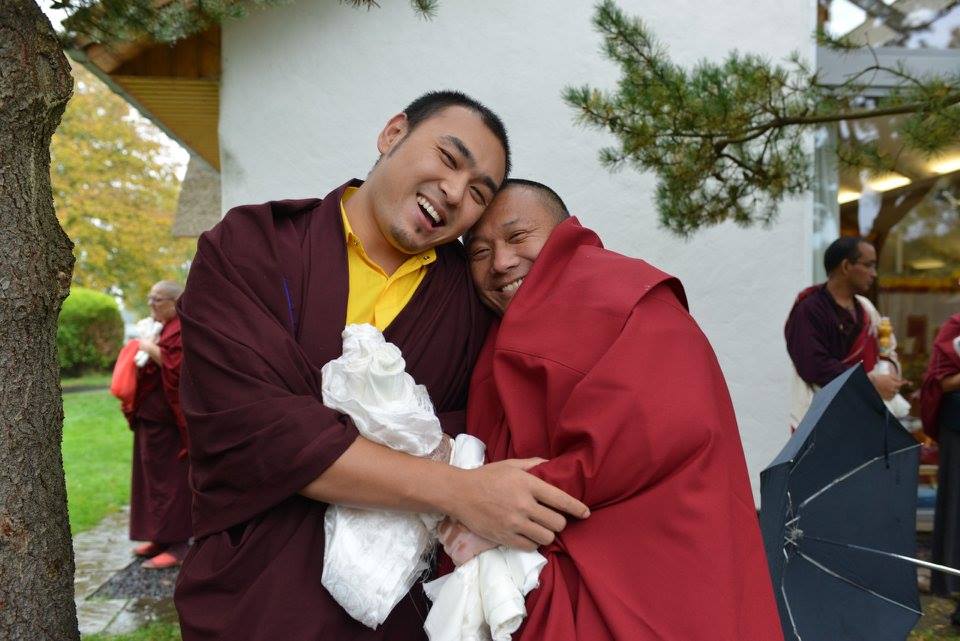Ven. Tulku Dakpa Rinpoche and Ven Tulku Jigdral Ngawang Kunga Rinpoche a the Mindrolling Mahasangha 2016 | Oberlethe, Germany