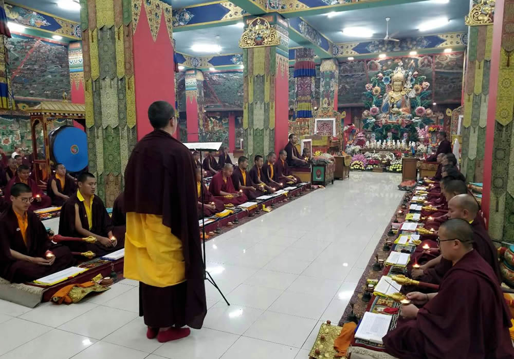 The Thugje Chenpo Drubchen at Mindrolling Monastery