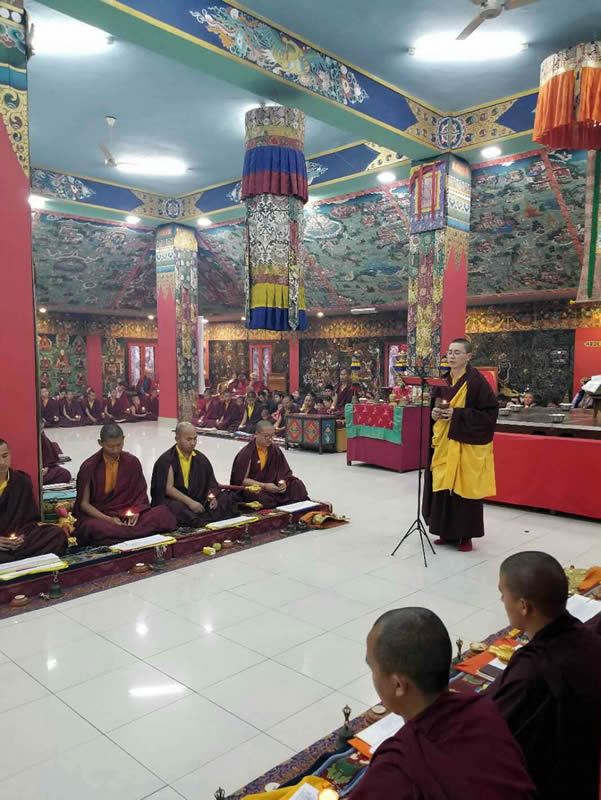 The Thugje Chenpo Drubchen at Mindrolling Monastery