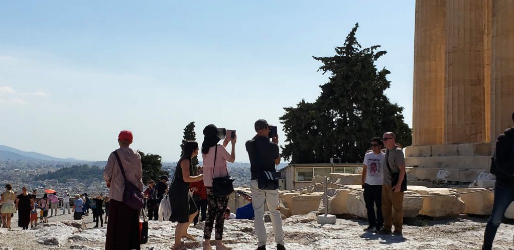 Outing to Athens, Mahasangha 2018 in Greece