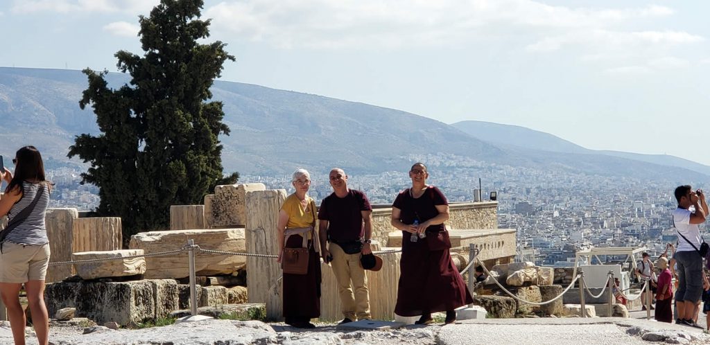 Outing to Athens, Mahasangha 2018 in Greece