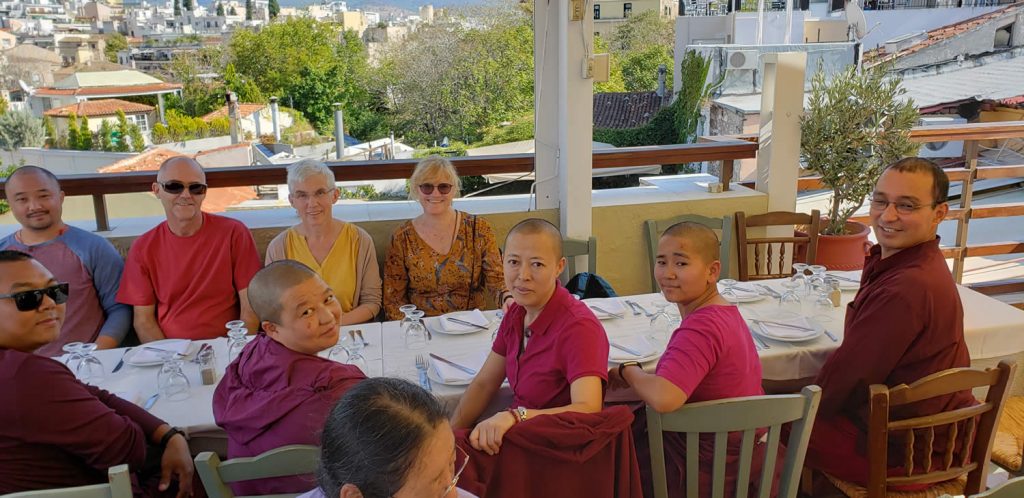 Outing to Athens, Mahasangha 2018 in Greece