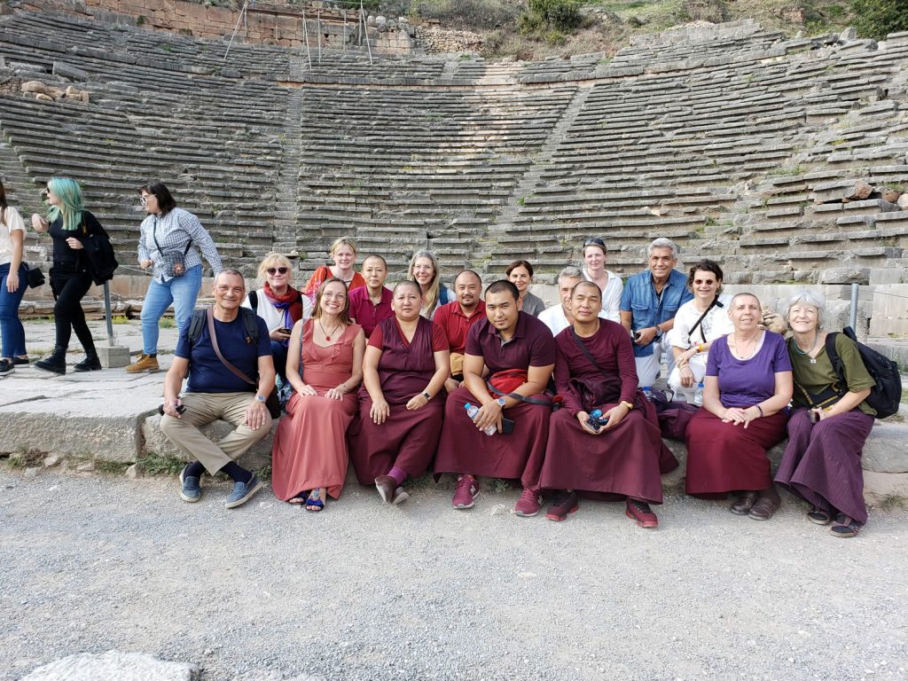 Excursion to Delphi, Mahasangha 2018 in Greece