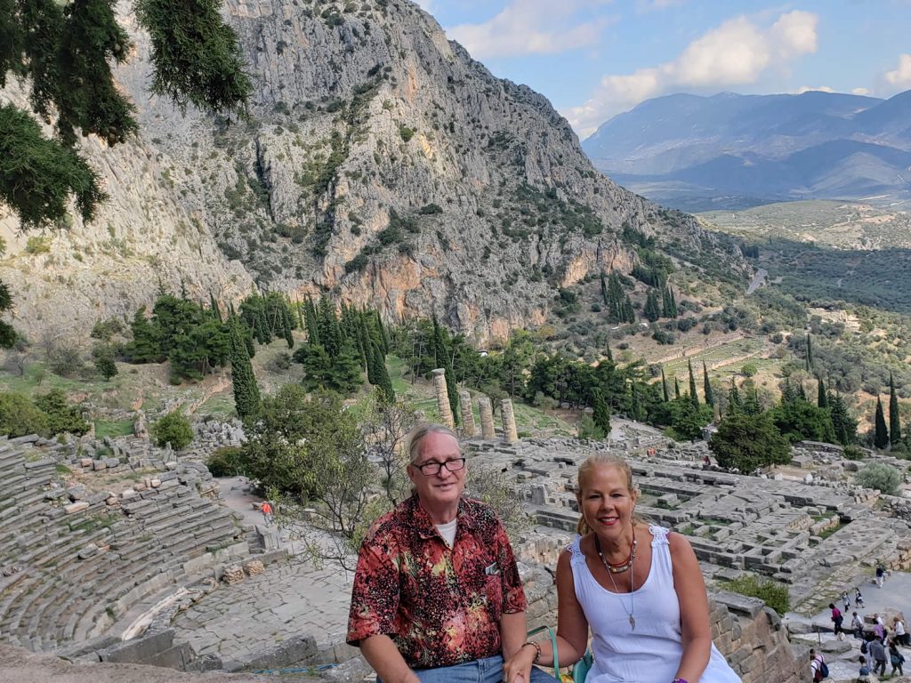 Excursion to Delphi, Mahasangha 2018 in Greece