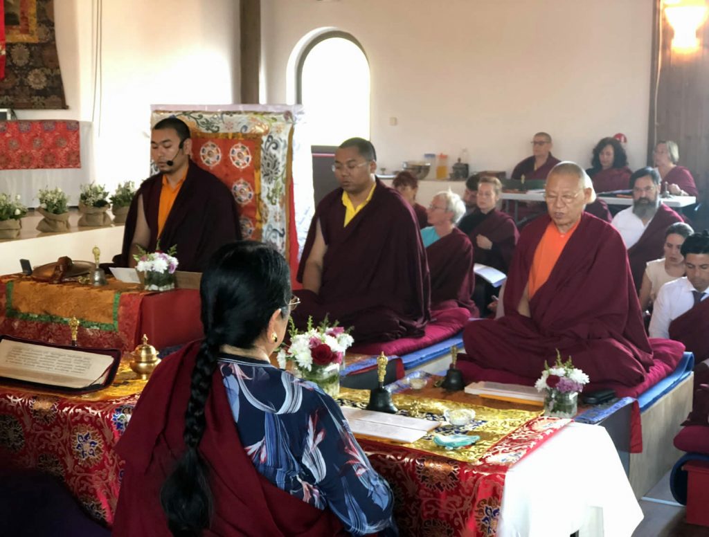 Minling Dorsem Drubch&ouml; Day 1, Mahasangha 2018 in Athens