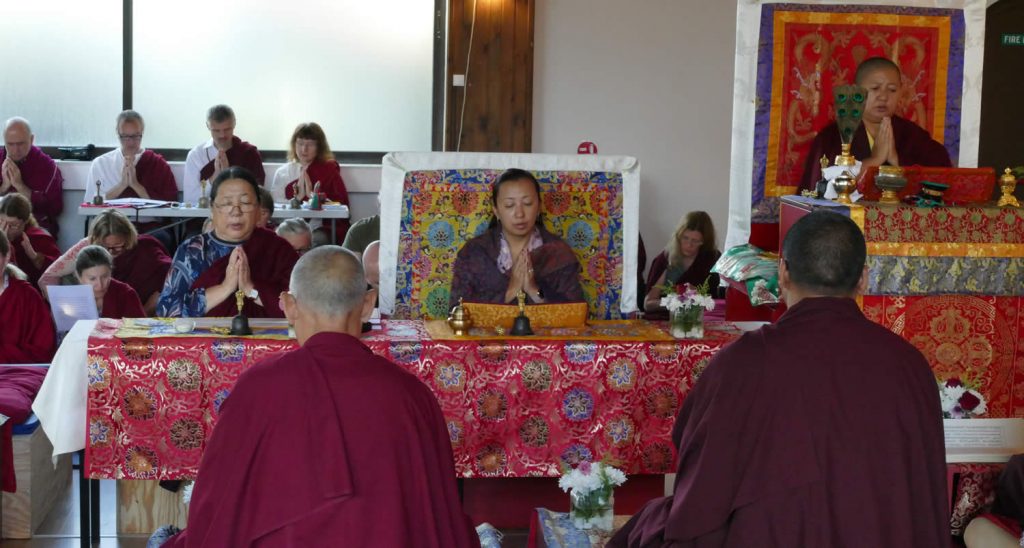 Minling Dorsem Drubch&ouml; Day 1, Mahasangha 2018 in Athens
