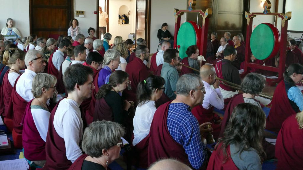 Minling Dorsem Drubch&ouml; Day 1, Mahasangha 2018 in Athens