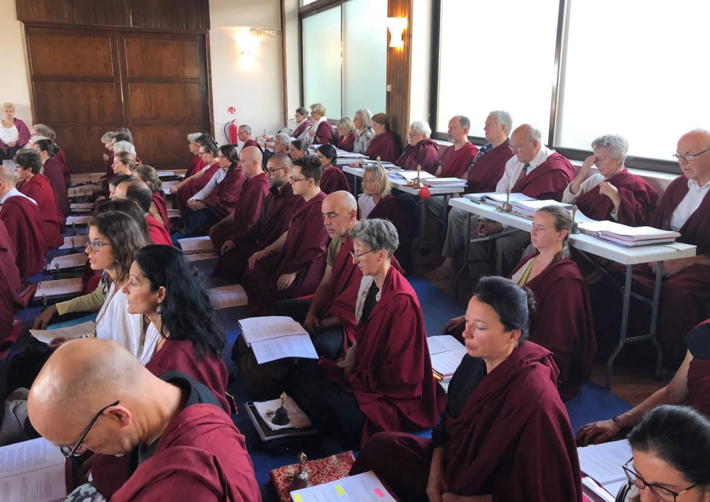 Minling Dorsem Drubch&ouml; Day 1, Mahasangha 2018 in Athens