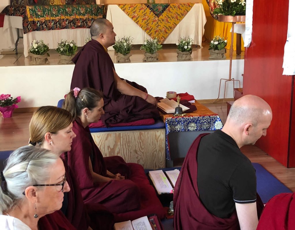 Minling Dorsem Drubch&ouml; Day 1, Mahasangha 2018 in Athens