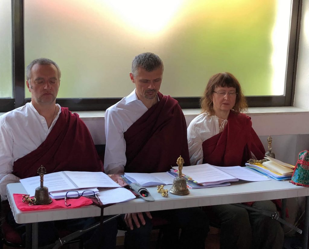 Minling Dorsem Drubch&ouml; Day 1, Mahasangha 2018 in Athens