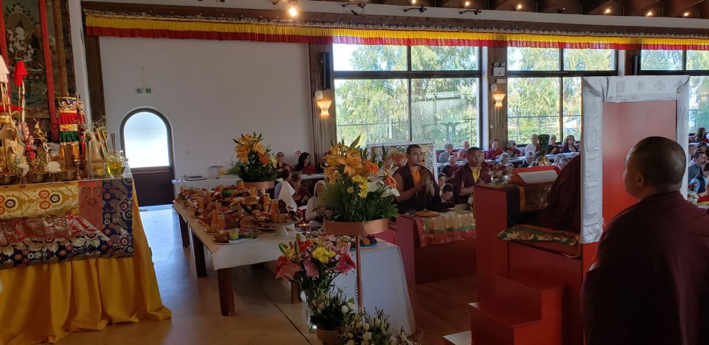 Minling Dorsem Drubch&ouml; Day 2, Mahasangha 2018 in Athens
