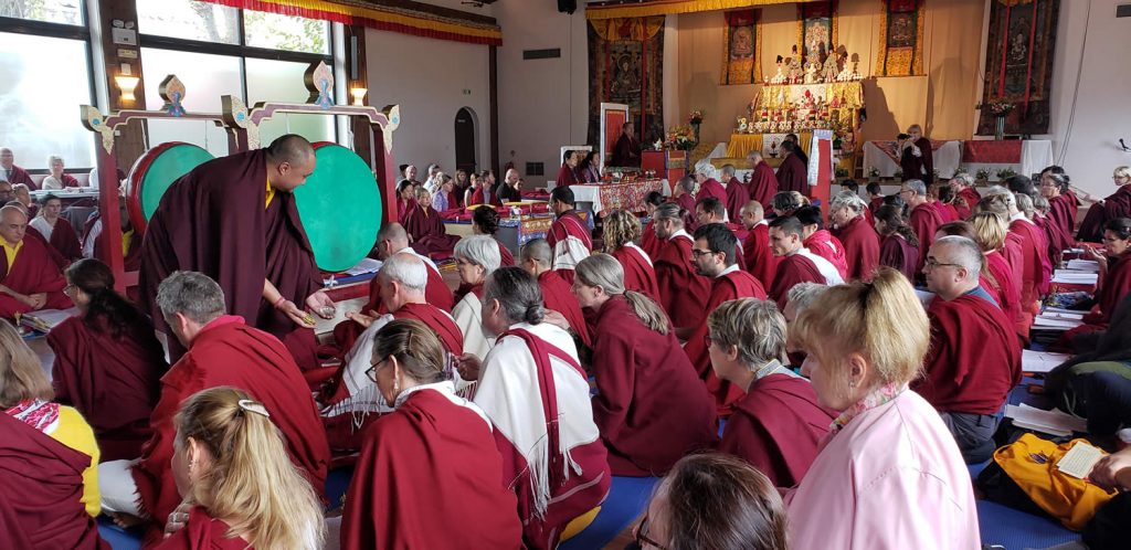 Minling Dorsem Drubch&ouml; Day 2, Mahasangha 2018 in Athens