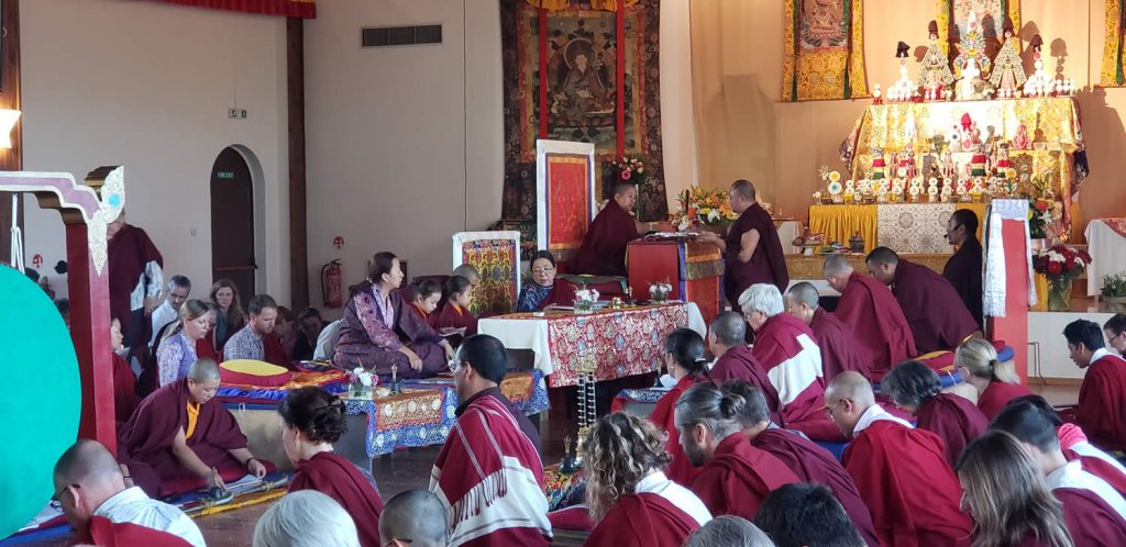 Minling Dorsem Drubch&ouml; Day 3, Mahasangha 2018 in Athens