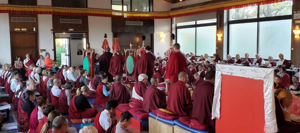 Minling Dorsem Drubch&ouml; Day 3, Mahasangha 2018 in Athens