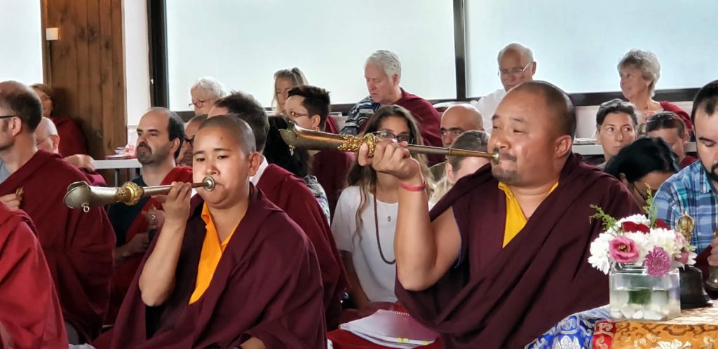 Minling Dorsem Drubch&ouml; Day 3, Mahasangha 2018 in Athens