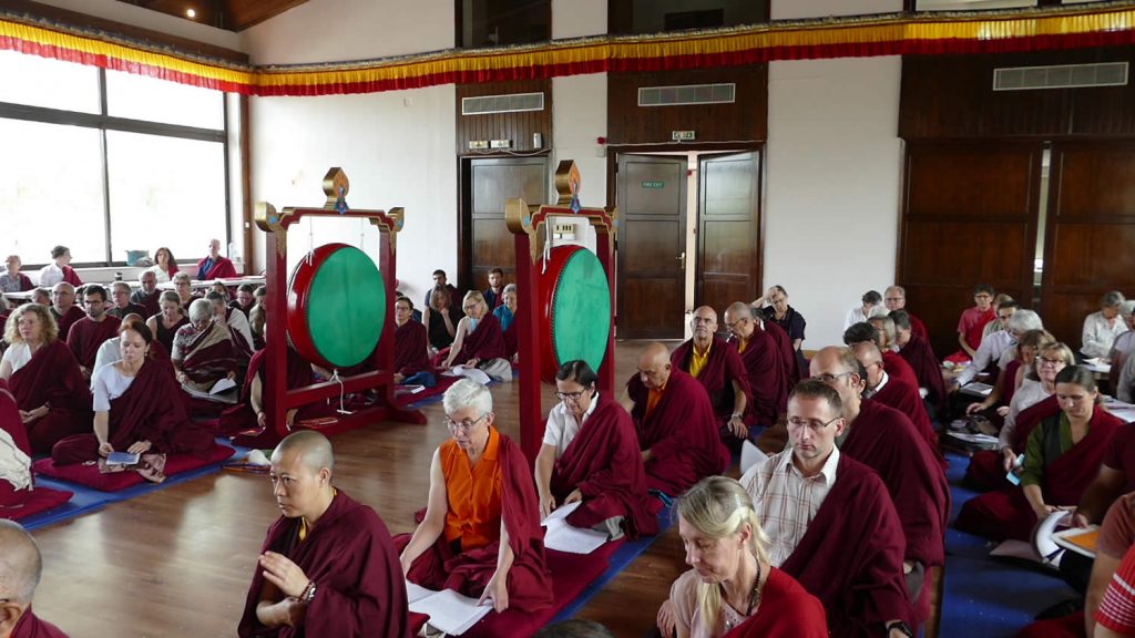 Empowerment of Minling Dorsem, Mahasangha 2018 in Athens