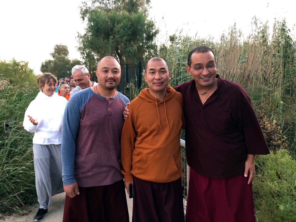 Relaxing Together, Mahasangha 2018 in Greece