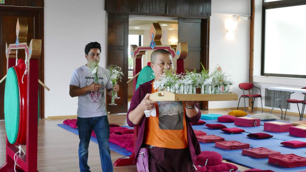 Preparing for Minling Dorsem Drubch&ouml;, Magasangha 2018 in Athens