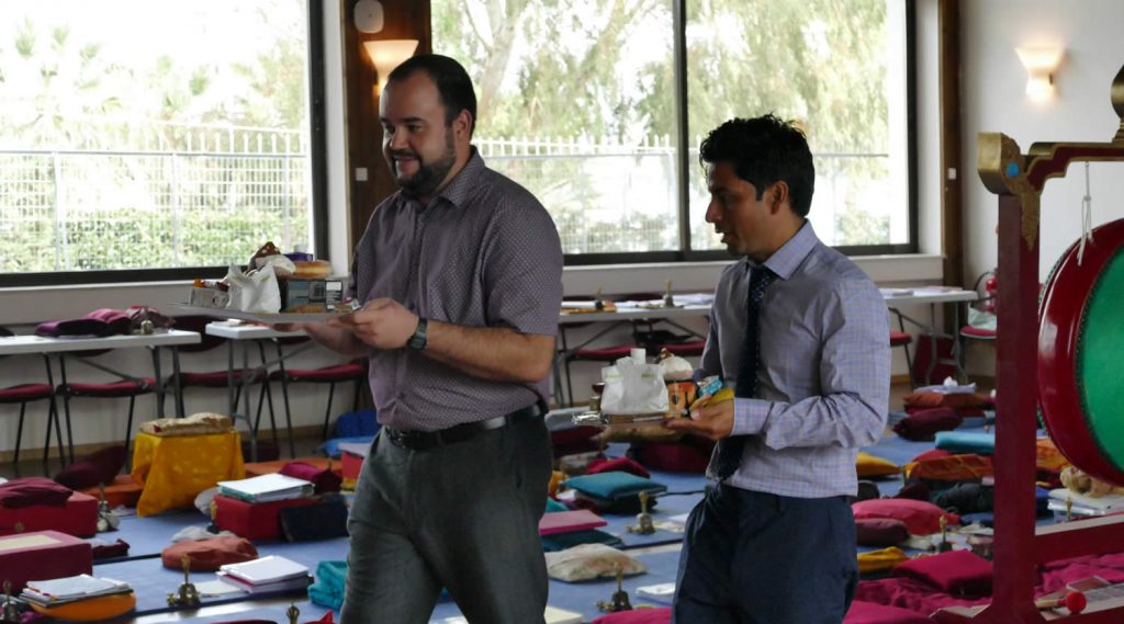 Preparing for Minling Dorsem Drubch&ouml;, Magasangha 2018 in Athens