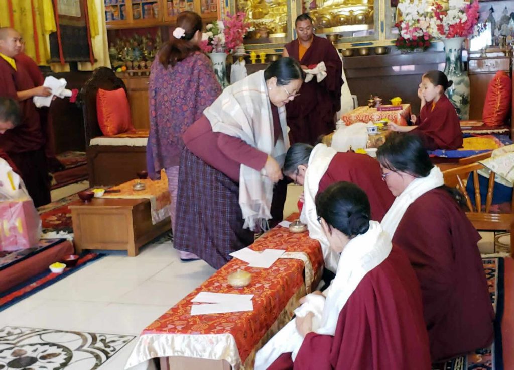 Three Senior Nuns of Samten Tse Complete the Three-Year Retreat