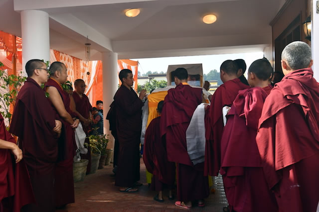 The Arrival of the Kuphung of Lodi Gyari Rinpoche