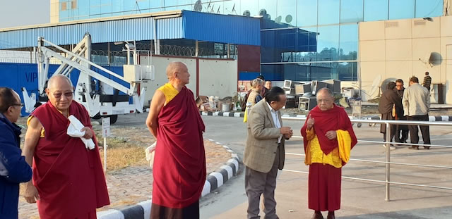 The Arrival of the Kuphung of Lodi Gyari Rinpoche