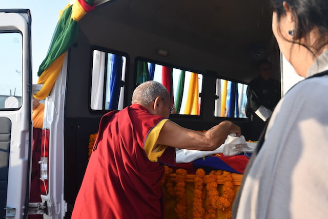 The Arrival of the Kuphung of Lodi Gyari Rinpoche