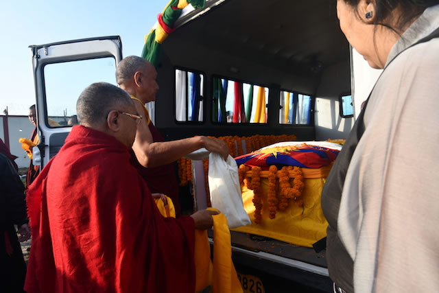The Arrival of the Kuphung of Lodi Gyari Rinpoche